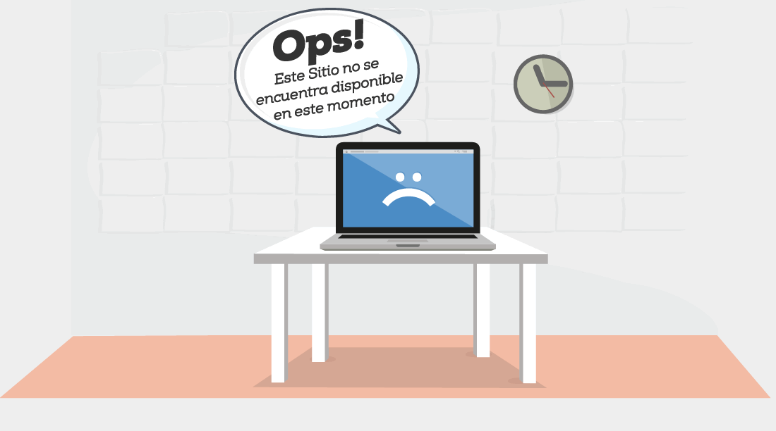Sitio no disponible en este momento. Intente m&aacute;s tarde.